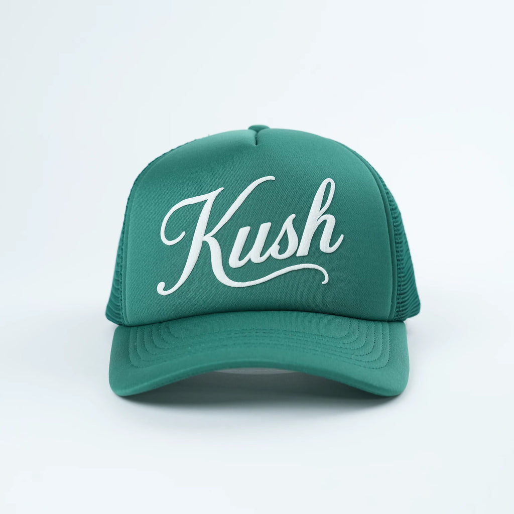 Kush Forest Green Trucker