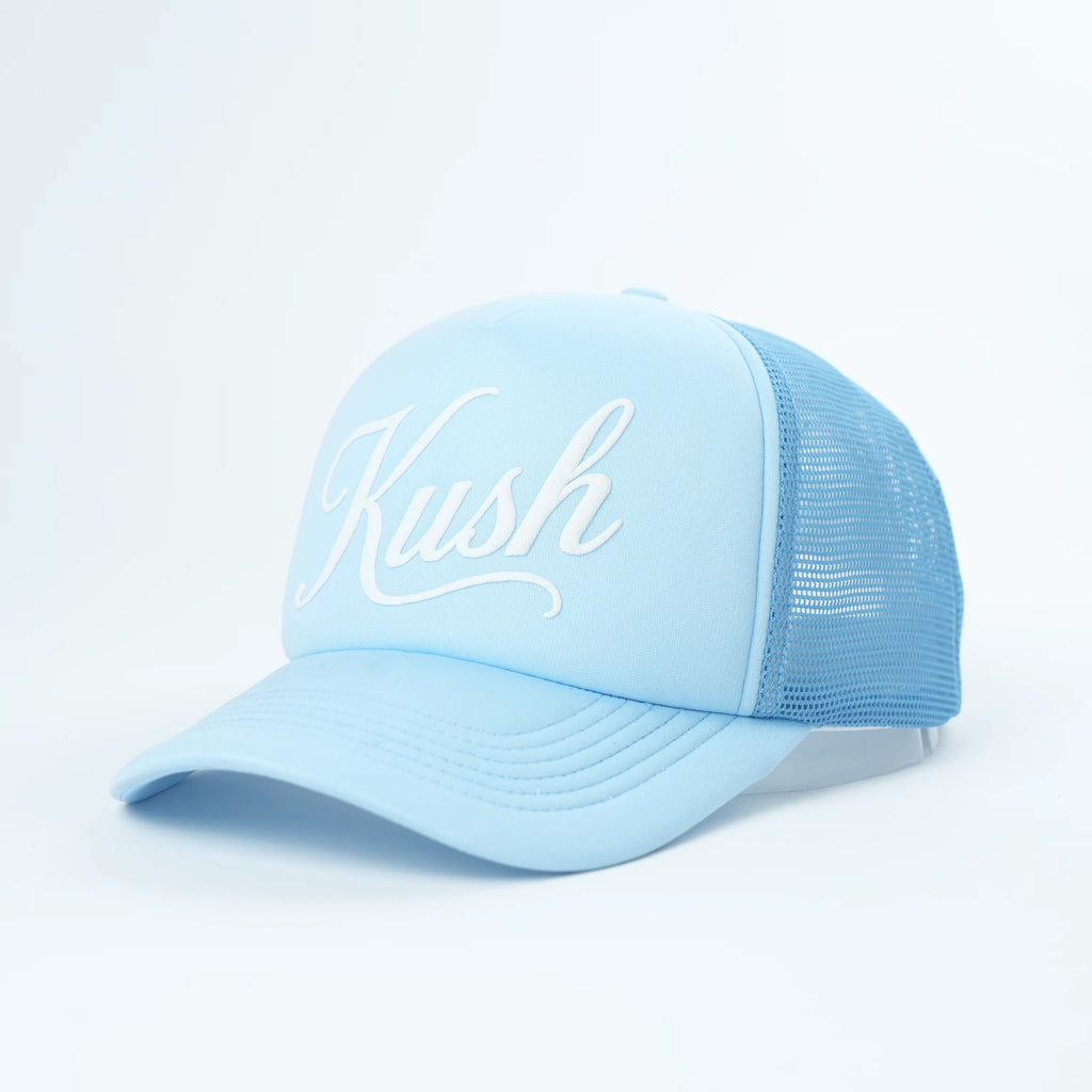 Kush Baby Blue Foam Trucker
